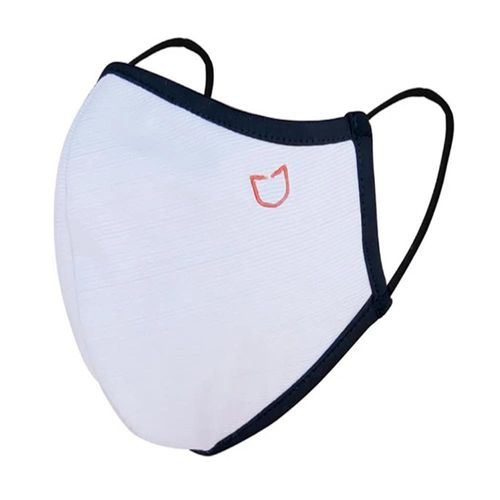 Copper Fence Mascarilla de Tela Reutilizable Talla S Blanca