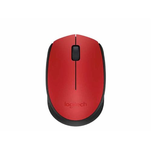 Mouse Logitech Inalambrico M170 Rojo