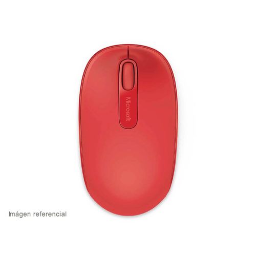 Mouse Microsoft Mobile 1850 Wireless Rojo