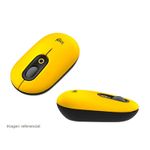 Mouse-Logitech-Pop-Wireless-Black-Yellow