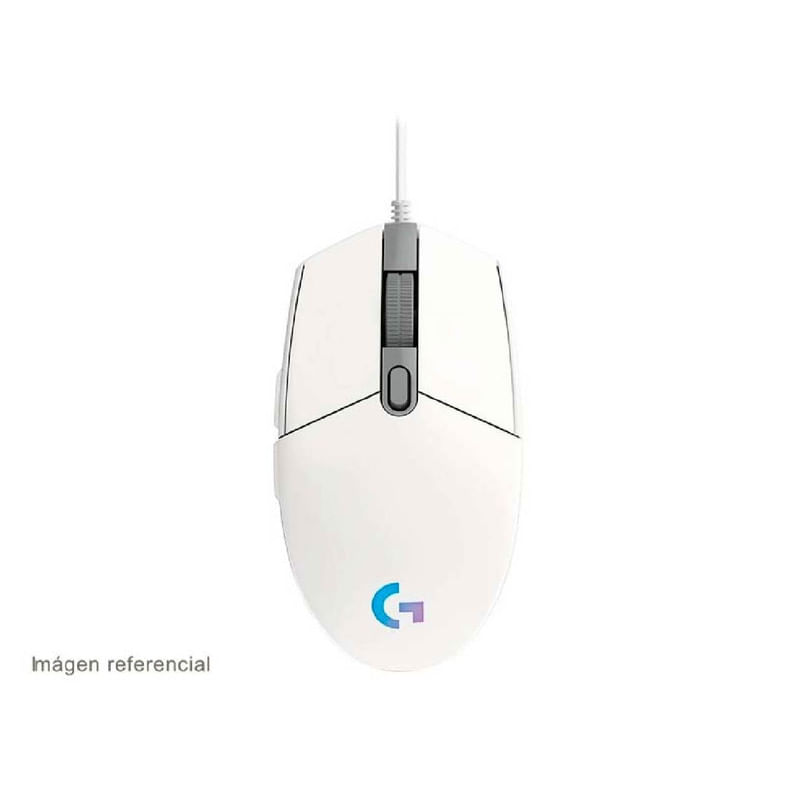 Mouse-Logitech-G203-Gamer-Lightsync-Rgb-Blanco