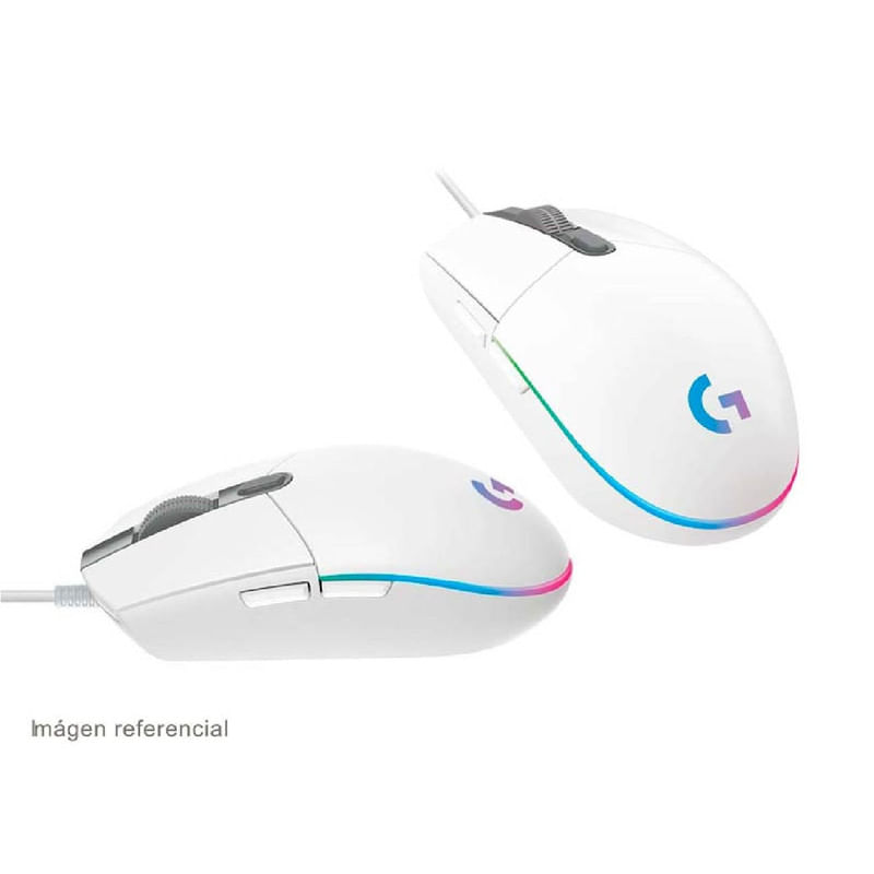 Mouse-Logitech-G203-Gamer-Lightsync-Rgb-Blanco