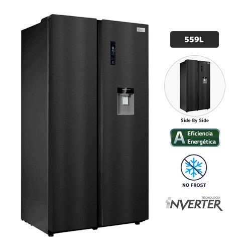 Refrigeradora OSTER 559L No Frost OS-PSBSME20SSEBDI Black Inox