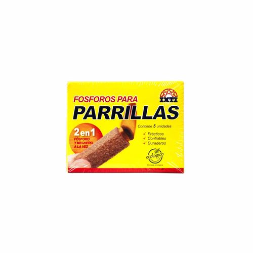 Fósforos INTI Para parrilla Caja 5Un