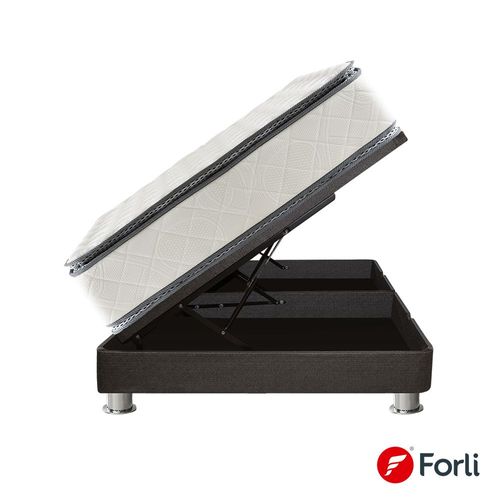 Cama Boxet Forli Pistones Capella Pillow Top 1.5 Plazas