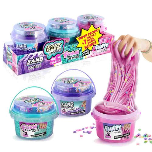 Set Slime Mezcla y Combina Crazy Sensations X 3