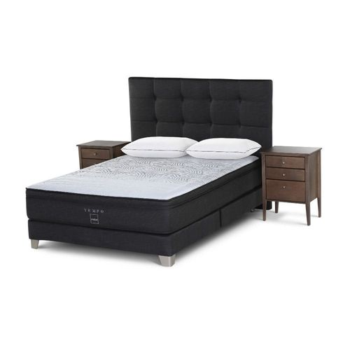 Set Cama Tempo Issey Graf Queen + 2 Almohadas