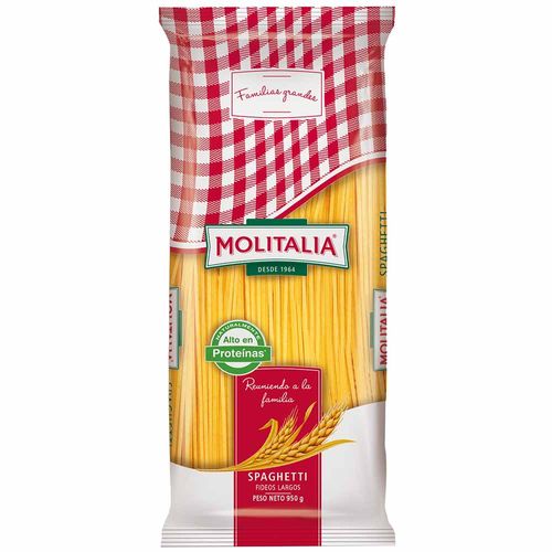 Fideos Spaghetti MOLITALIA Bolsa 950g