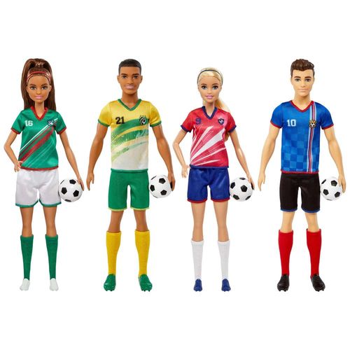 Muñeca BARBIE Surtido de Fútbol