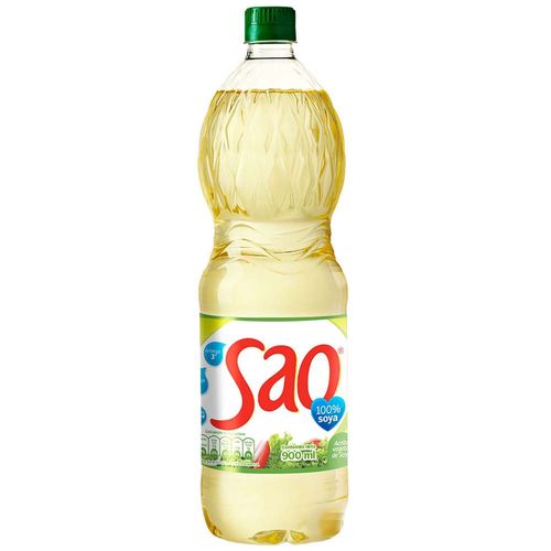 Aceite de Soya SAO Botella 900ml