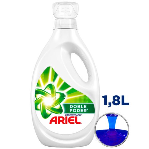 Detergente Líquido ARIEL Concentrado Botella 1.8L