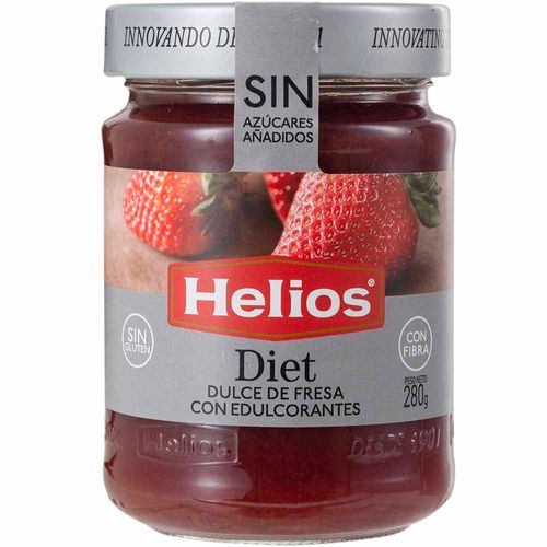 Mermelada HELIOS Fresa Dulce Diet Frasco 280g