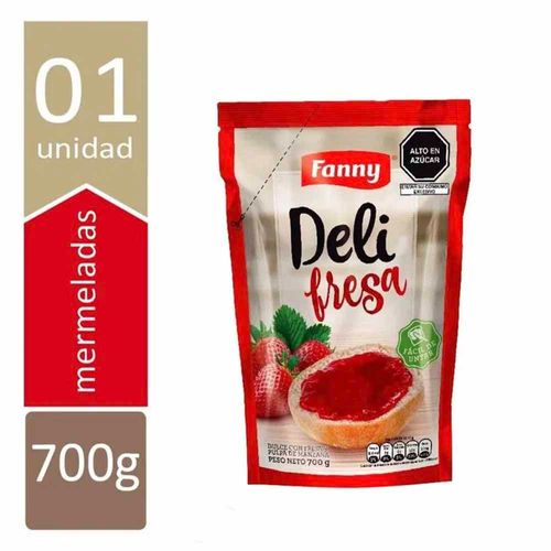 Jalea Deli Fresa FANNY Display 700g