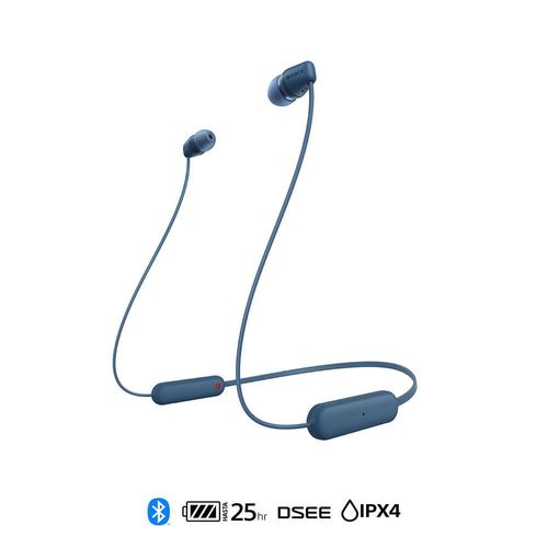 Sony Audífonos Bluetooth WI-C100 in Ear Azul