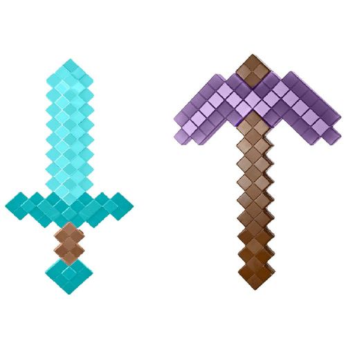 Juguete MINECRAFT Armas de Batalla Roleplay HFF59