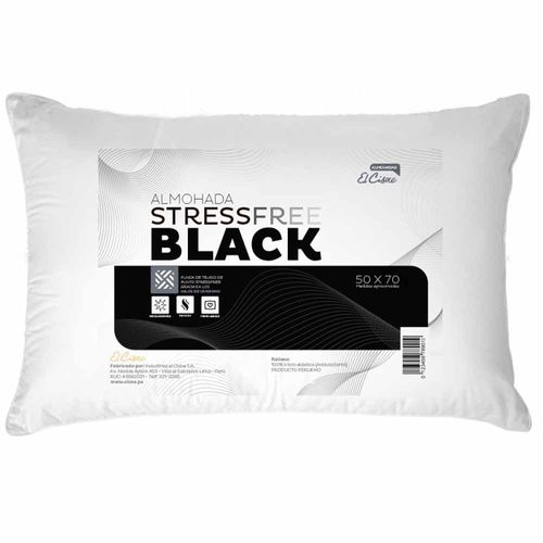 Almohada EL CISNE Stress Free Black