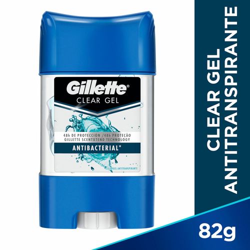 Desodorante en Aerosol GILLETTE Antitranspirante Antibacterial Frasco 82g