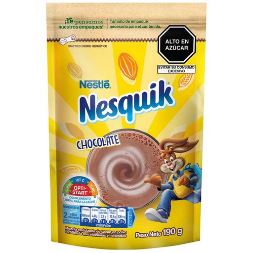 Fortificante NESQUIK Chocolate Doypack 190g