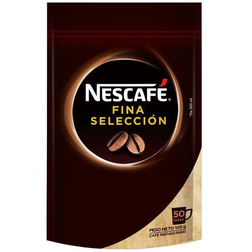 Café Instantáneo NESCAFÉ Fina Selección Doypack 100g