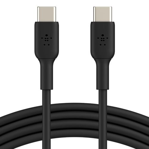 Cable USB Tipo-C a Tipo-C Belkin, TPE, 1m, negro