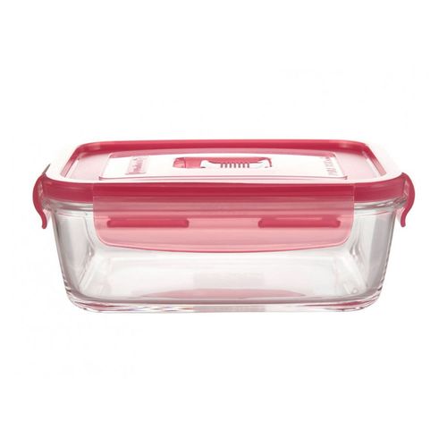 Taper rectangular 197 Cl Pure Box Active con tapa Rosada