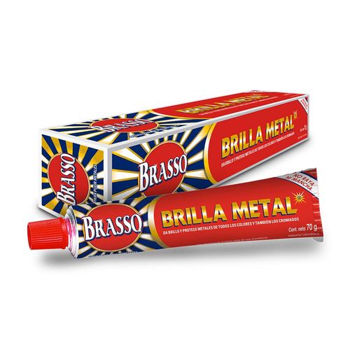 Abrillantador de metales Brasso Crema x 70gr