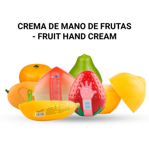 Crema de mano de frutas - Plátano