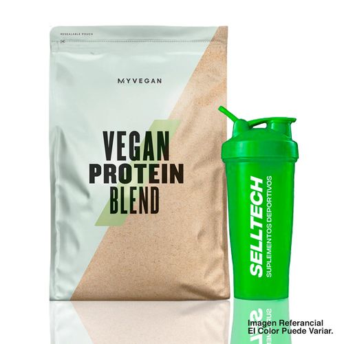 Proteína Vegana Myprotein Vegan Protein Blend 2.5kg Café y Nueces + Shaker