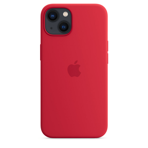 Case Silicona Iphone 12 Pro - Rojo