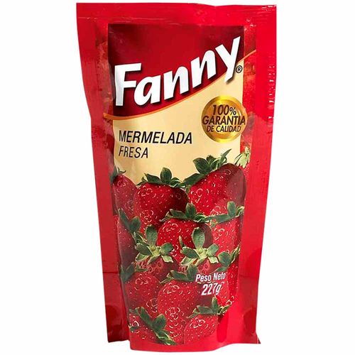 Mermelada de Fresa FANNY Doypack 227g