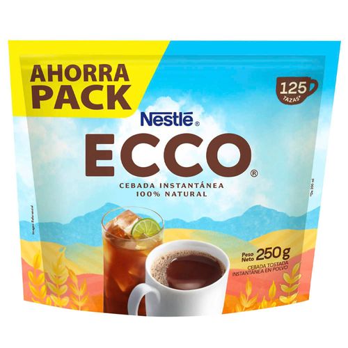 Bebida Instantánea de Cebada ECCO Doypack 250g