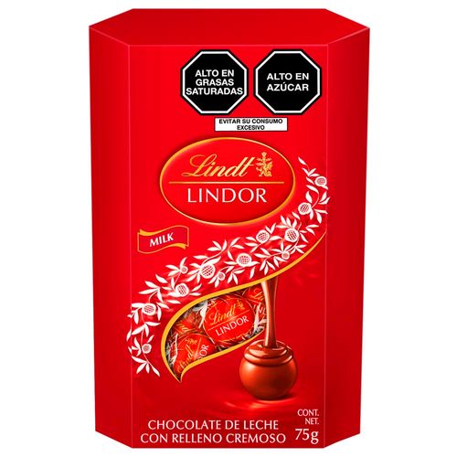 Chocolate LINDT Mini Cornet Milk Bolsa 75g