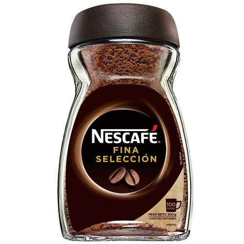 Café Instantáneo NESCAFÉ Fina Selección Frasco 200g
