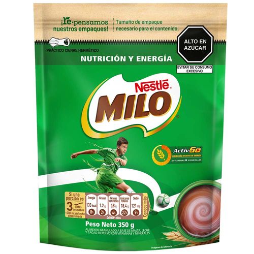 Fortificante Granulado MILO Activ - Go Doypack 350g