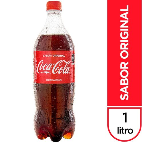 Gaseosa COCA COLA Botella 1L