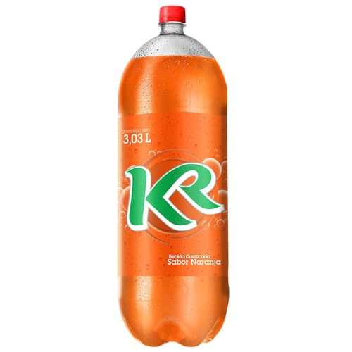 Gaseosa KR Naranja Botella 3.03L