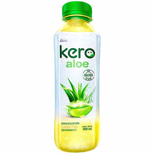 Bebida Aloe KERO Piña Botella 300ml