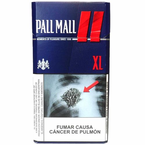 Cigarros PALL MALL XL Red Cajetilla 20un