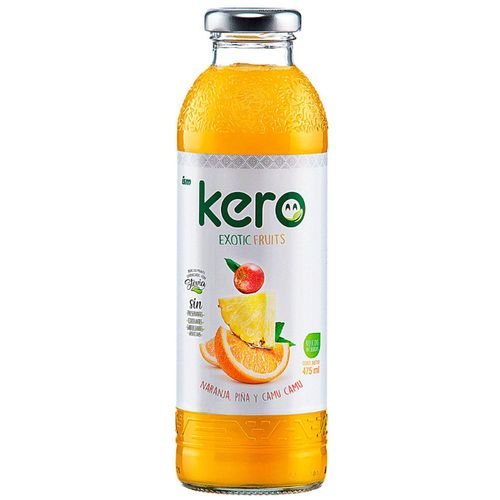 Jugo de Fruta KERO Naranja y Piña Botella 475ml