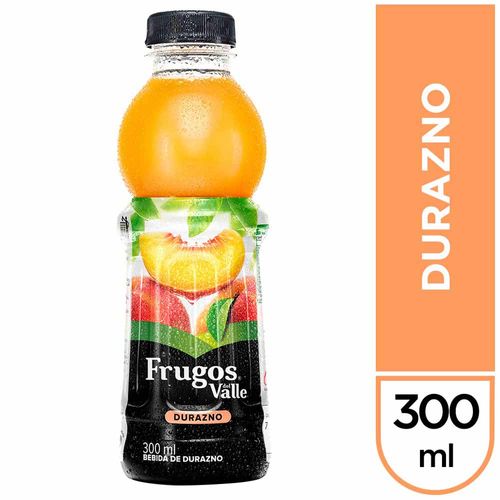 Jugo FRUGOS Sabor Durazno Botella 300ml