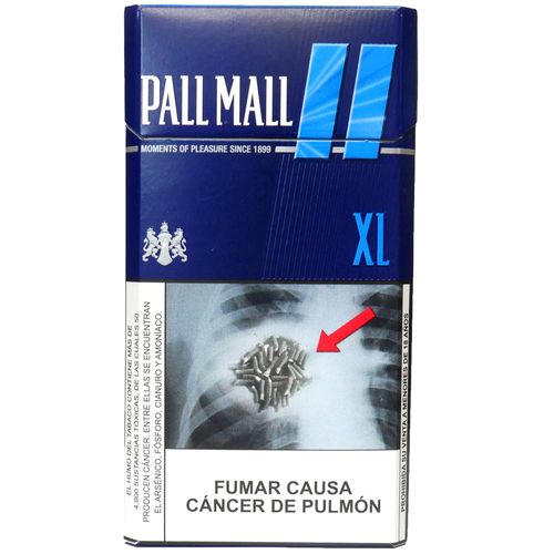 Cigarros PALL MALL XL Blue Cajetilla 20un