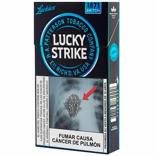 Cigarrillos LUCKY STRIKE Click & Roll Caja 10un