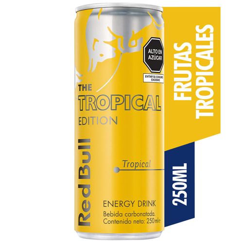 Bebida Energizante RED BULL Tropical Lata 250ml