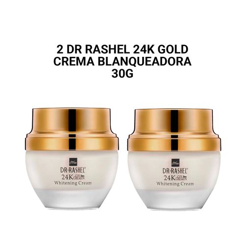 2 Dr Rashel 24K Gold Crema Blanqueadora 30gr