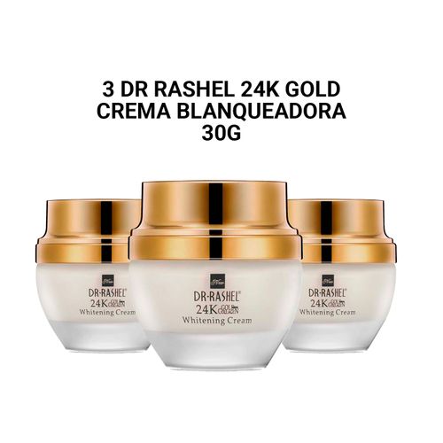 3 Dr Rashel 24K Gold Crema Blanqueadora 30gr