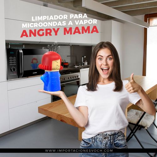 Angry Mama - Limpiador de Microondas Con Vapor