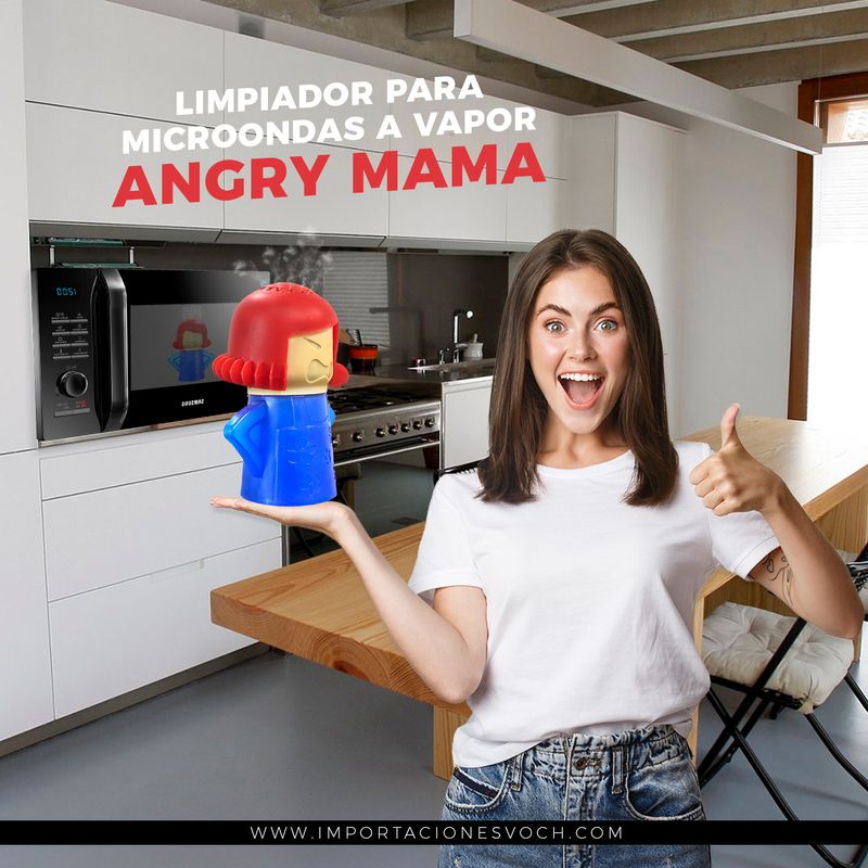 Limpiador de Microondas Angry mamma