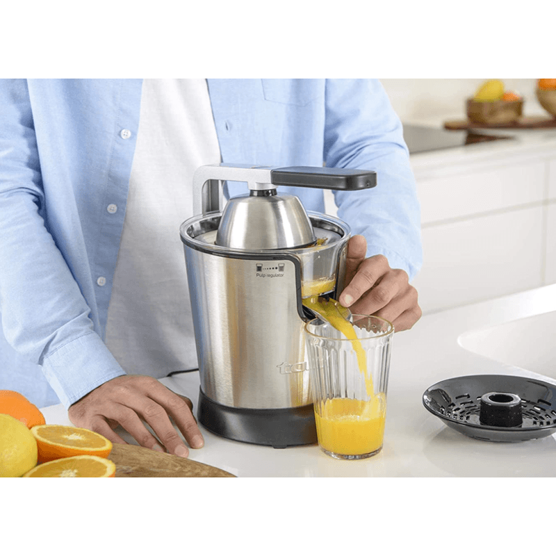 Taurus – Exprimidor Naranjas Citrus Legend 300W Acero INOX, Vertido  Continuo con Palanca + Deposito 650mL - Doble sistema, Desmontable Fácil  Limpieza, Regulador Pulpa Electrico, Antigoteo