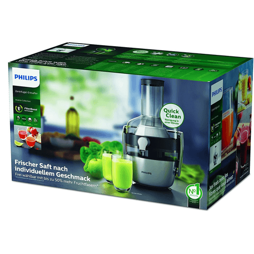 Extractor de Jugos con Fibra Philips XXL de 1200W Capacidad 3 Lt - HR1922
