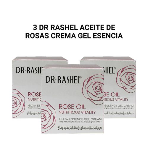 3 Dr Rashel Aceite de Rosas Crema Gel Esencia Brillo